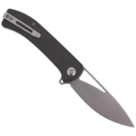 Nóż składany CIVIVI Riffle Dark Green Micarta, Gray Stonewashed (C2024C)