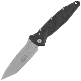 Nóż składany Microtech Socom Elite T/E-M Black Aluminum/3M, Apocalyptic M390 by Tony Marfione (161-10AP)