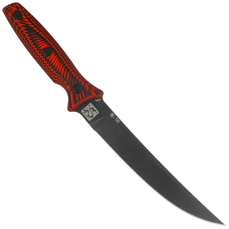 Nóż Spartan Blades Ronin Torii Black/Red G10, Black D2 by Tu Lam (SBBL4BKRD)