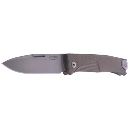 LionSteel Thrill Knife Bronze Titanium, Satin M390 by Molletta (TL BR)