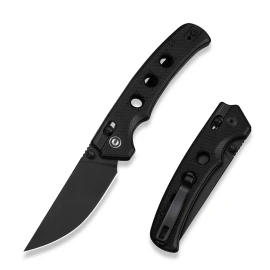 Nóż składany Civivi Noctis Black G10, Black Stonewashed Nitro-V (C24020C-1)