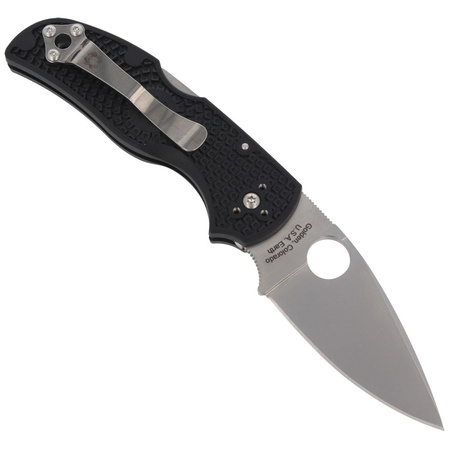 Nóż składany Spyderco Native 5 Black FRN, Satin CPM S30V by Sal Glesser (C41PBK5)