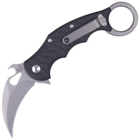 FOX Karambit Titanium  / Carbon Fiber, Bead Blasted ELMAX (FX-599TiCS)