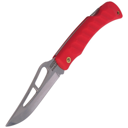 Nóż składany Mikov Crocodile Clip Point Red ABS, Mirror (243-NH-1/A RED)