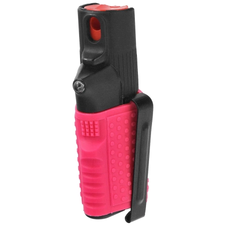 Gaz pieprzowy ESP Hurricane Flashlight Clip Black/Pink 15 ml - strumień (SpH-SFL02-PC)