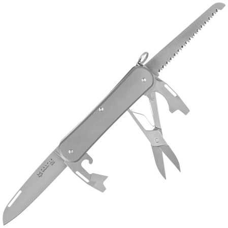 Scyzoryk Fox Vulpis SF5 Sandblasted Titanium, Polished M390 (FX-VP130-SF5 TI)
