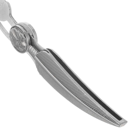 Martinez Albainox Apache Feather Knife Gray Zamak, Laser Ornated 3Cr13Mov (10581)