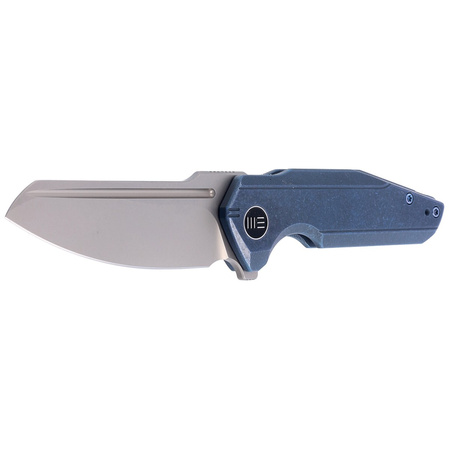 Nóż składany WE Knife StarHawk Blue Titanium, Silver Bead Blasted CPM 20CV (WE21017-4)