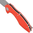 Kubey Nobel Knife Red G10, Beadblasted 14C28N (KU236L)
