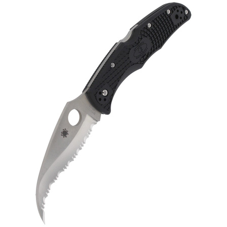Nóż składany Spyderco Matriarch 2 FRN Black Spyder (C12SBK2)