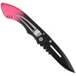 Herbertz CJH Knife Red Aluminum/Black ABS, Black 420 (10000336)
