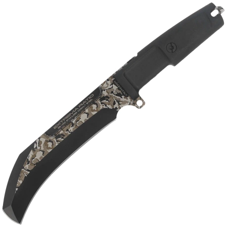 Extrema Ratio Corvo Last Call Knife LE No 044/70 Black Forprene, Black MIL-C/Geotech Camo N690 (04.1000.0442/BLK/SE)