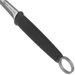 Nóż K25 RK-32693 Boot Knife Rubber Black, Titanium/Brushed 3Cr13Mov