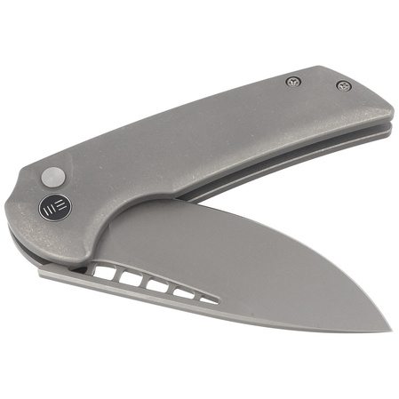 Nóż składany WE Knife Mini Malice Gray Titanium, Gray Stonewash CPM 20CV by Ferrum Forge (WE054BL-2)