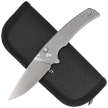 Sencut Serene Gray Aluminium, Satin D2 knife (S21022B-3)