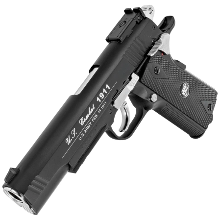 WinGun Colt 1911 U.S. Combat Black 4.5 mm air pistol, CO2