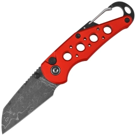 Civivi Pragma Knife Red Aluminum, Damascus (C23062B-DS1)