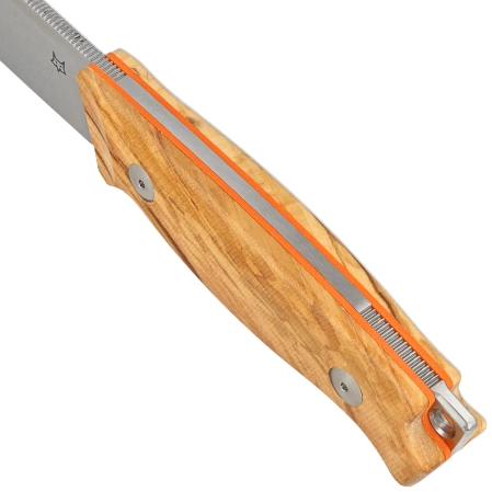 Nóż Fox Rifle Windage Olive Wood, Satin BECUT by Raven Knives Design (FX-661 OL)