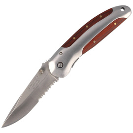 Herbertz CJH Knife Pakka Wood/Steel, Satin 420 (256410 - 44199)