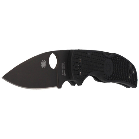 Spyderco Native 5 FRN Black/Black Blade PlainEdge Knife (C41PBBK5)