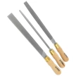Zestaw pilników do metalu Mikov Narex Profi 3 szt. 250 mm (854303)