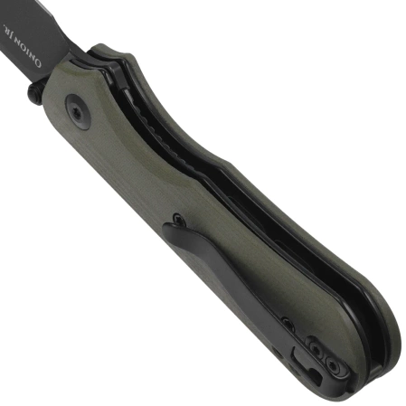 Nóż składany Civivi Crabby OD Green G10, Black Stonewashed 14C28N by Ken Onion Jr. (C24055-1)