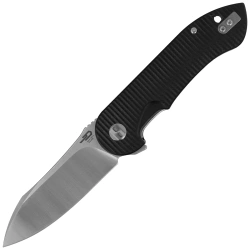 Bestech Torpedo Knife Black G10, Stonewashed / Satin D2 (BG17A-1)