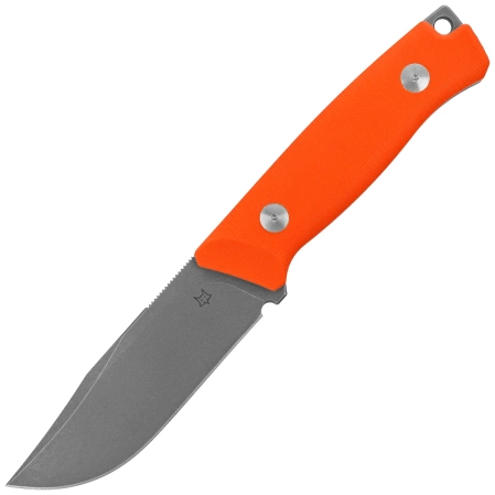 Nóż Fox Rifle Receiver Orange G10, Acid Stonewashed Becut by Riccardo Gobbato (FX-662 OR)