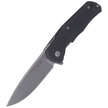 LionSteel T.R.E. G10 Black / Stone Washed Blade (TRE GBK)