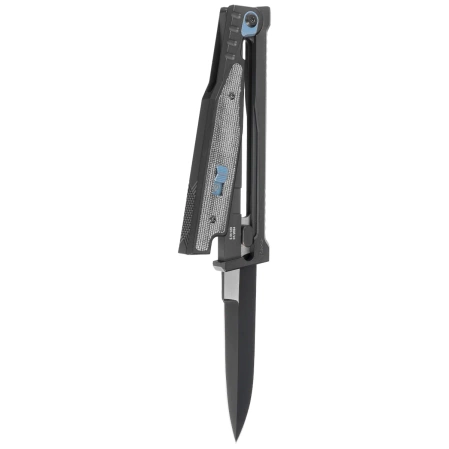 Nóż grawitacyjny OTF Reate EXO 2.0 D/E Black PVD Titanium / Black Micarta, Black PVD Elmax (EXO BLK.PVD.DE.BKM)