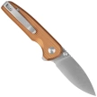 Civivi Mini Shakan Knife Coyote Brown Aluminium, Satin Nitro-V (C20052F-3)