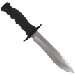 Muela 85-161 Black Rubber Knife, Satin 420H