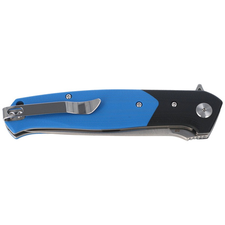 Bestech Knife Swordfish Black / Blue G10, Satin D2 (BG03D)