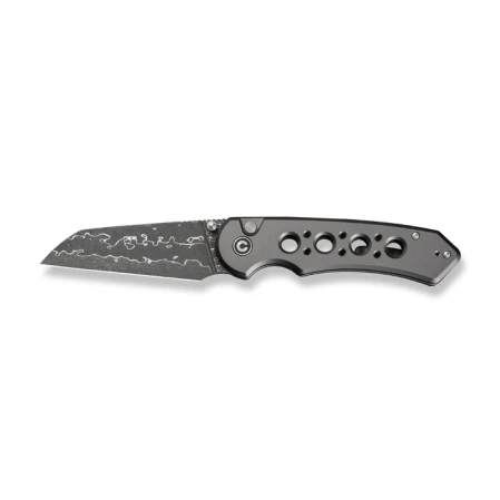 Civivi Pragma Prime Knife Gray Aluminum, Damascus (C24067-DS1)