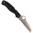 Nóż składany Spyderco Atlantic Salt Black FRN Spyder (C89SBK)