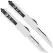 Noże automatyczne OTF Microtech Ultratech Storm Trooper Hellhound/Warhound Set Signature White Aluminium, White M390 by Tony Marfione (119-1SETSTDS)