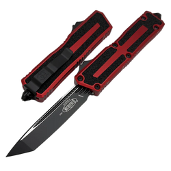 Nóż automatyczny OTF Microtech Scarab II Gen III T/E Red Aluminium, Black M390MK by Tony Marfione (1279-1RD)