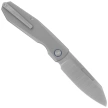 Remette Squirrel Knife Gray Titanium, Manual Fine Grinding Satin M390 (RTDP-G)