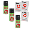 Sharg Defence Green Gel 2mln SHU Pepper Spray, Cone 40ml (10040-C)