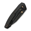 Nóż składany WeKnife Micro Trogon Black Titanium, Black Stonewashed M390 by Brian Brown (WE24043-1)