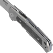Nóż składany LionSteel Q4ttro Gray Titanium/ Fat Carbon, Satin MagnaCut by Molletta (Q4 GY)