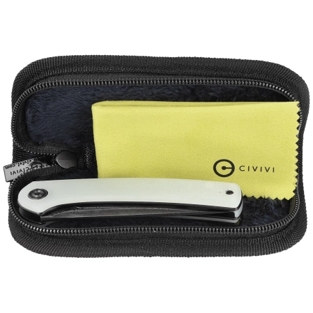 Nóż składany Civivi Mini Asticus Natural G10, Black Hand Rubbed Damascus (C19026B-DS1)