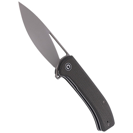 CIVIVI Riffle Dark Green Micarta, Gray Stonewashed (C2024C)