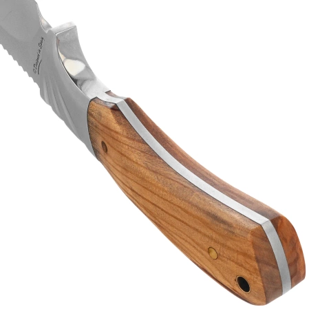 Nóż myśliwski Martinez Albainox Hunting Olive Wood, Mirror 3Cr13MoV (32360)