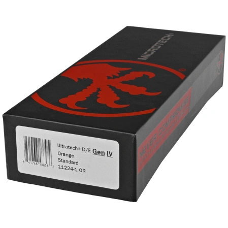 Nóż automatyczny OTF Microtech Ultratech Gen IV D/E Orange Aluminium, Black M390MK by Tony Marfione (11224-1OR)