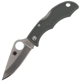 Spyderco Ladybug 3 Knife Foliage Green FRN, Satin VG-10 by Sal Glesser (LFGP3)