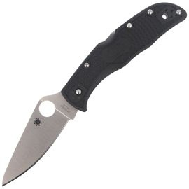 Spyderco Endela FRN Black PlainEdge Knife (C243PBK)