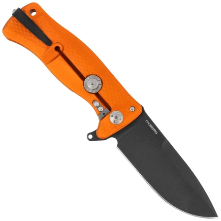 LionSteel SR11A Orange Aluminium, Black Sleipner by Molletta (SR11A OB)