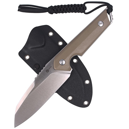 Nóż Civivi Kepler Tan G10, Satin 9Cr18MoV by Maciej Torbé (C2109B)