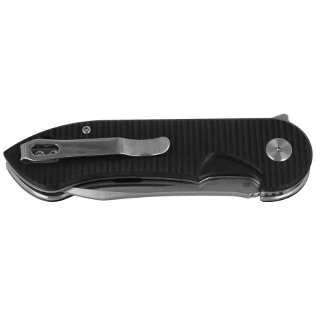 Nóż składany Bestech Torpedo Black G10, Stonewashed / Satin D2 (BG17A-1)
